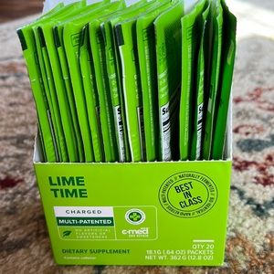Keto NAT ketones flavor Lime Time quantity is 18